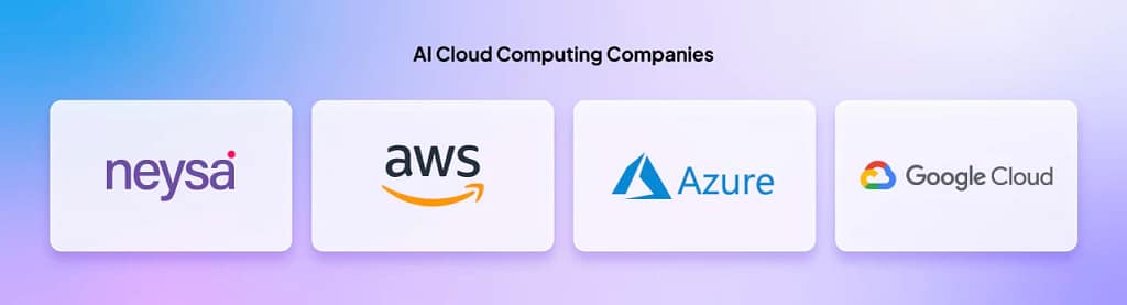 AI cloud computing companies