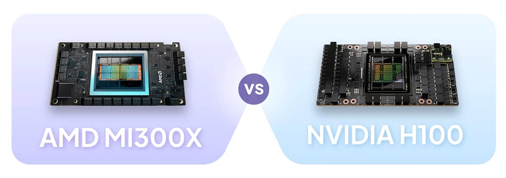 AMD MI300X vs H100